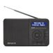 Aiwa RD-40DAB/BK Radio numérique portable - DAB+, FM, 100 présélections, noir