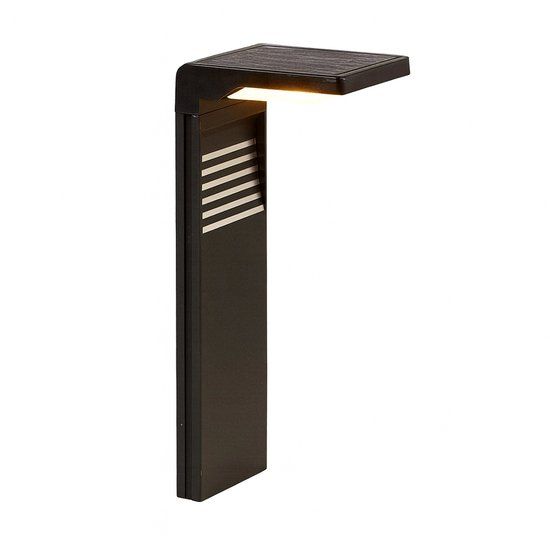 ZOLUNA Solar Tuinlamp ARIE – Grondspies op Zonne-energie – Warm Wit Licht – 12 Uur Brandtijd – IP44 – 100 Lumen – 42 cm – Tuinverlichting op Zonneenergie