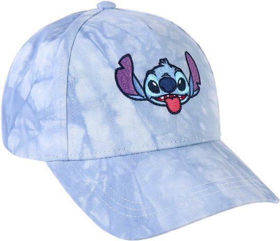 Child Cap Stitch Blue (57 cm) - Unisex Cotton Cap for Adults - Sport & Fashion Merchandise