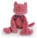 Maïlou Tradition Peluche Chat 37 cm - Couleur: Rose poudré