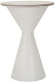 Mauro Ferretti Tafel White Double Ø 44,5×63 cm