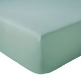 Percale de Coton Uni Bonnet 30 Cm Turquoise 90x200 Cm