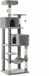 AndOutdoorMatch Arbre à chat Iliana, gris, 191 cm