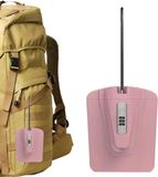 Coffre-fort portable sans marque - Valise de voyage - Serrure à combinaison - Rose