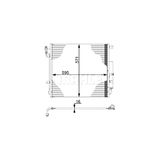MAHLE Kondensator, Klimaanlage AC759000S