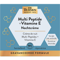 De Tuinen Multi Peptide + Vitamine E Nachtcrème - 50ml
