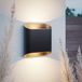 HOFTRONIC Ponta LED wandlamp - Zwart