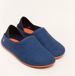 Gottstein Dames en Heren slippers Wool Slip-On midnight orange