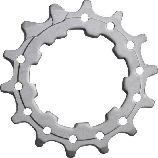 Shimano Krans 14T 10V - Zilver - Stadsfiets