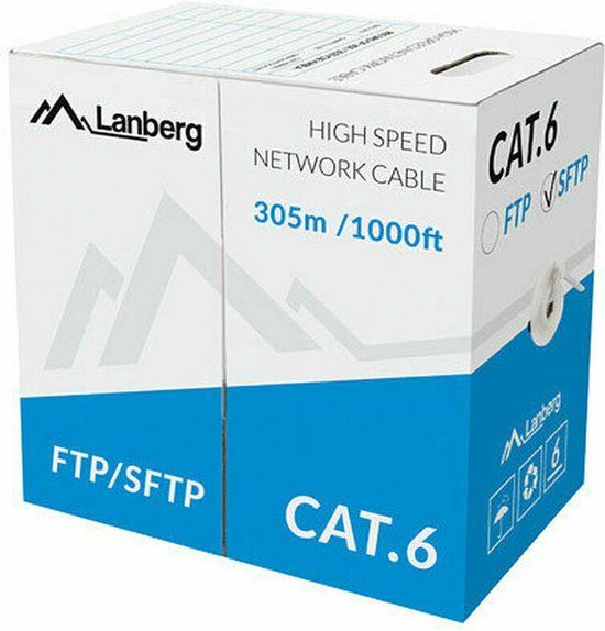 Lanberg FTP Category 6 Rigid Network Cable