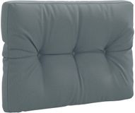 vidaXL Palletrugkussen VIANEN 100% Polyester Blauw 70 x 50 x 12 cm
