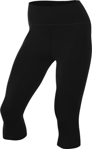 Nike Dri-FIT One HR Capri Tight - Black/Black - Women's