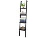 Merkloos Rootz Bamboo MDF Shelf - Storage Rack - Bookcase - 4 Floors - Simple Design - 33cm x 180cm x 23cm