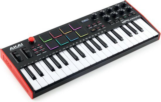 AKAI Professional MPK Mini Plus - Midi Keyboard - 2022 Model