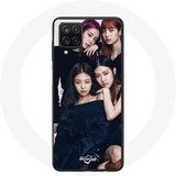 Blackpink Etui voor Samsung Galaxy A12 K-pop Groep Jisoo Jennie Lisa Et Rosé Concept Foto Maniacase