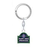 PSG Sleutelhanger Park Street Plate, metaal, 18 x 8,4 x 1,5 cm, Blauw