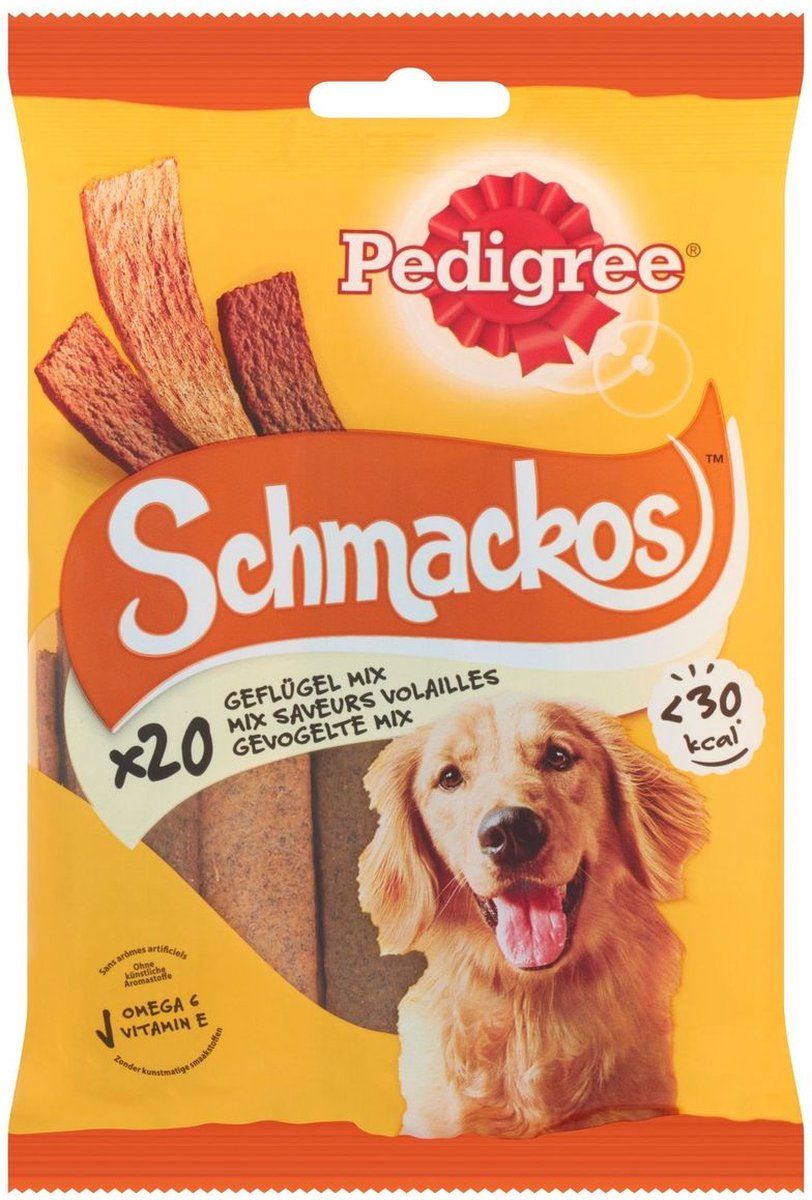 PEDIGREE Schmackos - Mix gevogelte - 144g