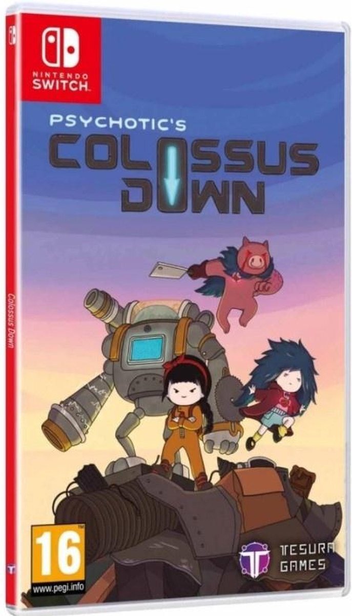 Tesura Psychotic's Colossus Down Nintendo Switch