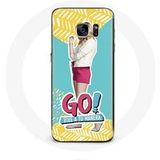 Maniacase Hoesje voor Samsung S6 edge Volg je dromen Agustina Go! Leef je eigen
