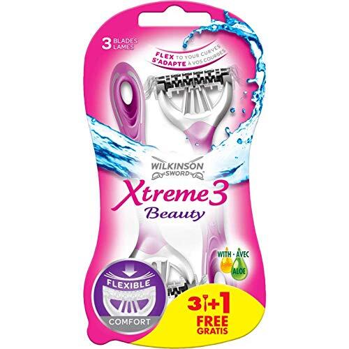 Wilkinson Sword Wilkinson 7000712C Xtreme 3 Beauty wegwerpscheerapparaat, 4 stuks per verpakking, 2 verpakkingen