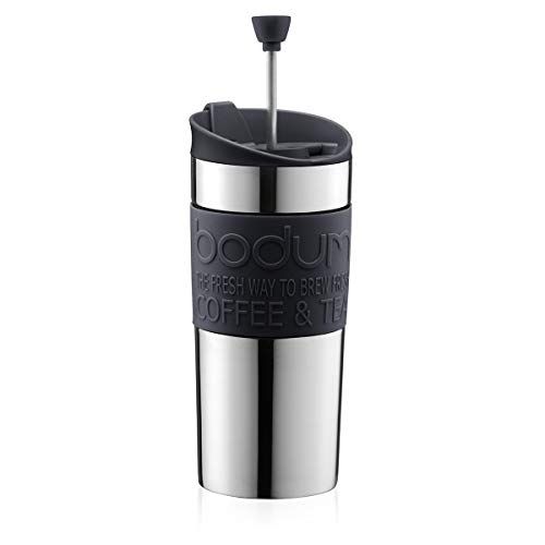 Bodum TRAVEL PRESS koffiezetapparaat - Zwart - 0,35 liter