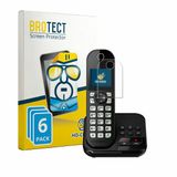 BROTECT - Screenprotector voor Panasonic KX-TGC422 - Folie Beschermfolie transparant 6 Stuks