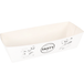 Klika Bak Karton + kleicoating A5 TASTY snackbak 105x33x30mm wit 400 stuks