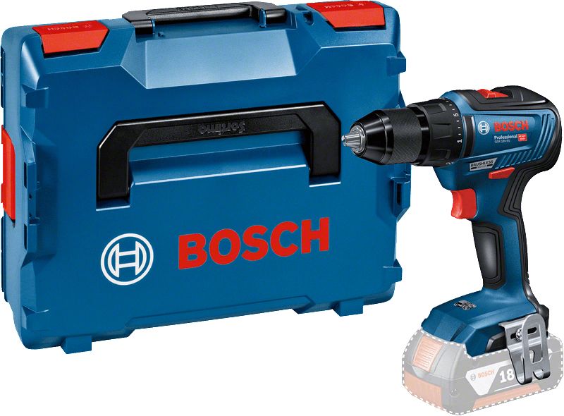 Bosch GSR 18V-55 Professional Accu Schroefboormachine - 18V - Zwart/Blauw