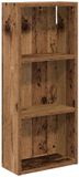 vidaXL Badkamer wandkast Oudhout 30 x 14 x 70 cm Geconstrueerd hout