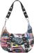 Desigual Graffiato Fabric Shoulder Bag Estate Blue