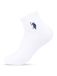U.S. POLO ASSN. Unisex Quarter-sokken (35-46) 6-pack, katoenmix, ademend P054