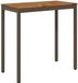 vidaXL Acacia Hout Bartafel Natuurlijk en Koffie 108,5 x 55 x 105 cm
