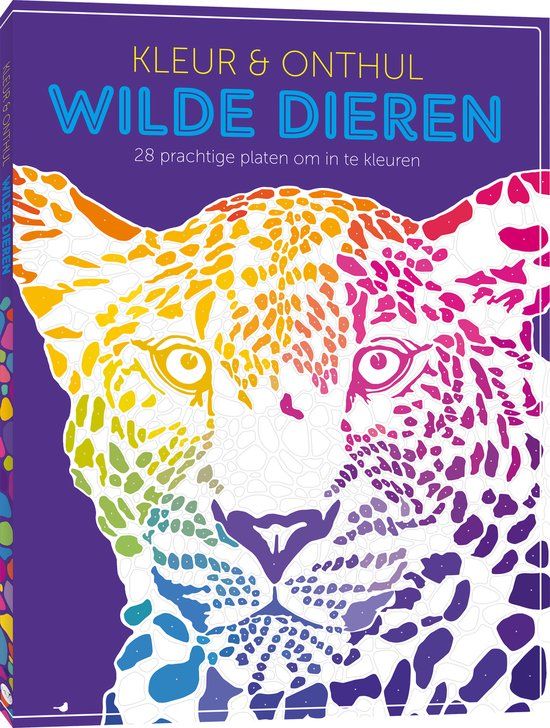 Kleur Bol Kleur & Onthul: Wilde dieren