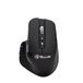 Tellur Shade Draadloze Bluetooth-muis, oplaadbaar, USB C, 3200 dpi, 8 toetsen, 4 gelijktijdige apparaten, draadloze muis met stille klik, Win, Mac, Android, iOS, nano-ontvanger