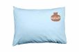 Bona Basics Decoratieve kussenhoes Lichtblauw 50x35 cm
