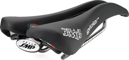 SMP Zadel Pro Glider Zwart - Racefiets - Unisex - Leer