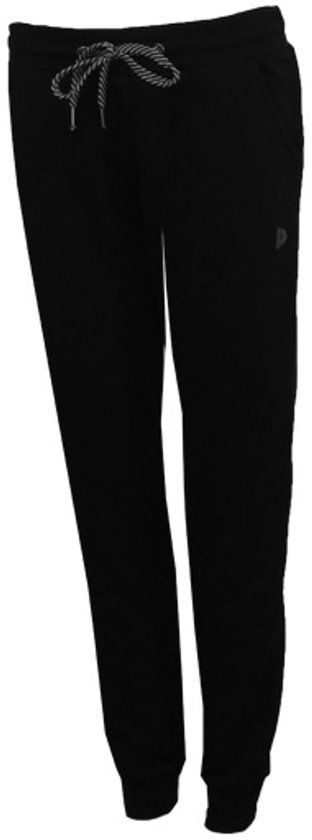 Donnay Dames Stretch Joggingbroek met Elastiek - Zwart - Maat M
