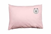 Bona Basics Decoratieve kussenhoes Lichtroze 50x35 cm