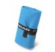 Head Active Microvezel handdoek met elastiek, lichte fitnesshanddoek, sneldrogend, veelzijdig te gebruiken, absorberende, ruimtebesparende badhanddoeken voor reizen, 60 x 110 cm, uniform blauw