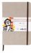 Darwi DFY - Schetsboek - A5 - 14 x 21 cm - 140 g - Taupe - 80 vellen
