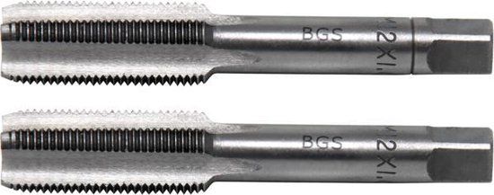 BGS Draadsnijtap M12 x 1.0 - 2-dlg - BGS1900-M12X1.0-B