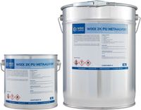 Wixx 2K PU Metaalverf - 5L - RAL 7021 | Zwartgrijs