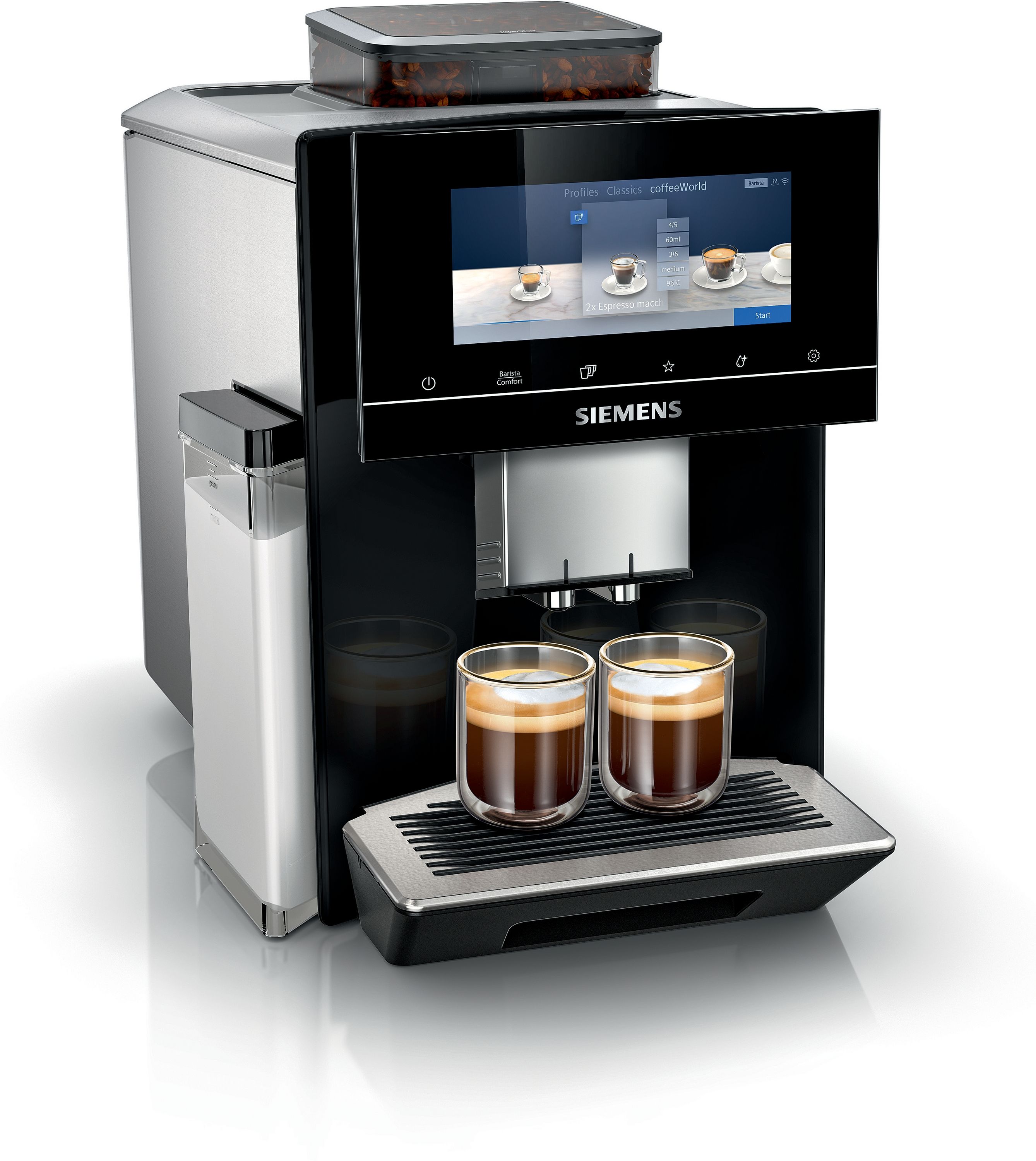 Siemens EQ900 TQ905R09 Volautomatische Espressomachine - Zwart/RVS