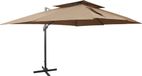 Maison Exclusive Abri de jardin avec ventilation, 400x300 cm, couleur taupe