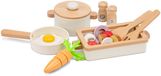 Woet® Houten Pannenset met Ovenschaal Wit