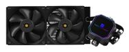 Thermalright Frozen Prism 240 BLACK Refroidisseur de processeur/radiateur 12 cm Noir