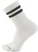 Smartwool Everyday Athletic Striped Crew Chaussettes Blanc EU 42-45