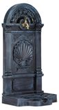 Merkloos Waterornament antiek - Staand - 83 x 39 x 33 cm - Donkergroen - Met waterkraan