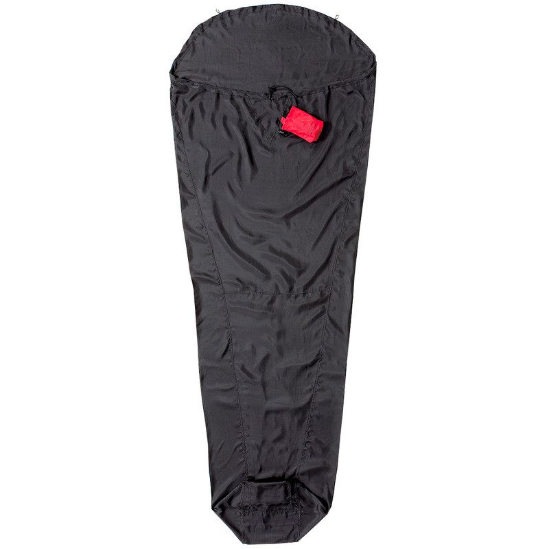 Cocoon MummyLiner Ripstop Silk Expedition Large - Zwart