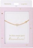 Depesche ketting hart goud - sieraden cadeau voor meisjes.
